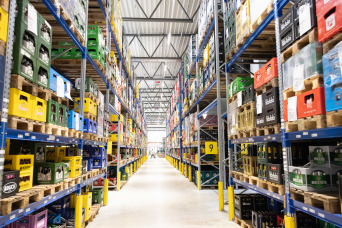 Centro logistico per bevande