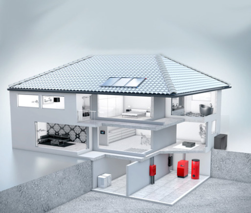 Sistema bivalente Pompa di calore abbinata alla tecnologia di condensazione a gas.